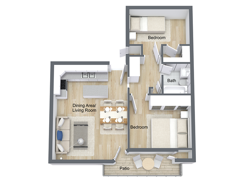 Elder floorplan at McInnis Park