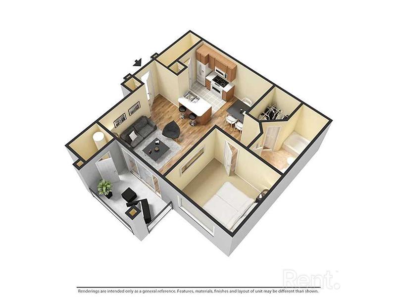 rsa1R floorplan at Rio Santa Fe