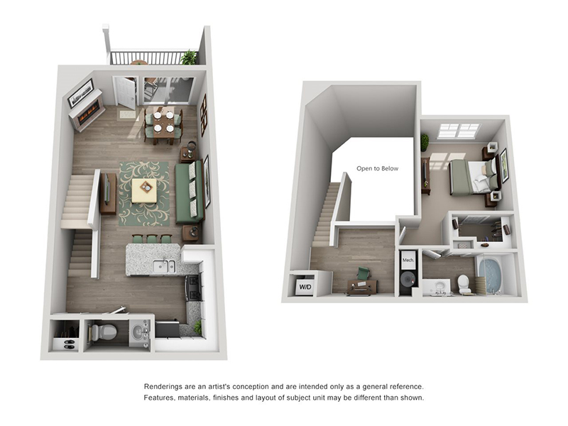 A6 floorplan at Grand Reserve of Naperville