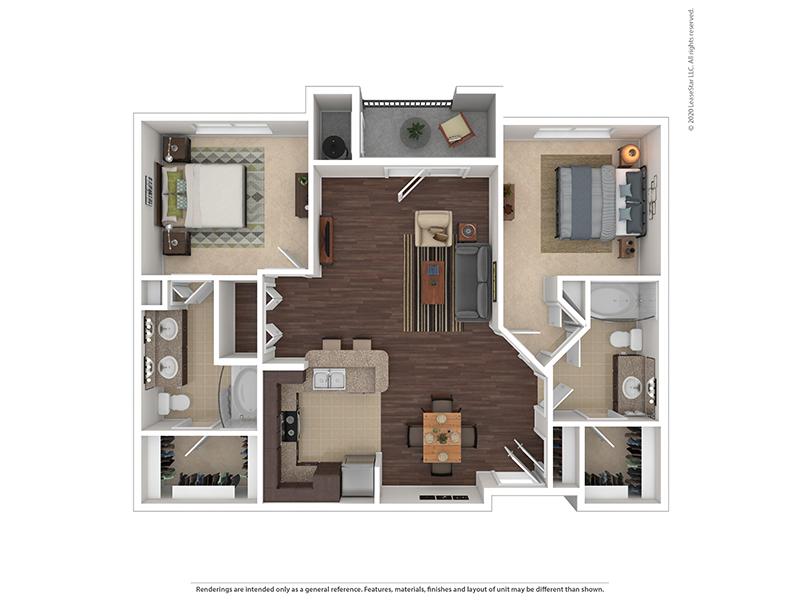 2 Bedroom 2 Bathroom B4