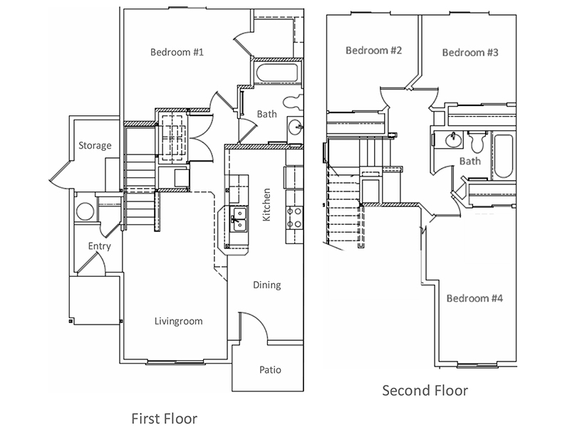 4 Bedroom 2 Bathroom