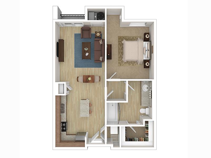 1C floorplan at Lotus