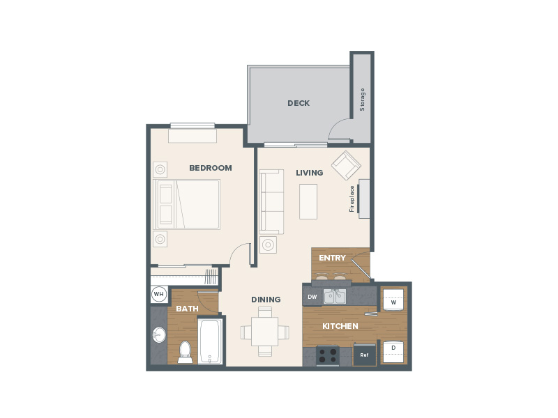 Aspen floorplan at North Ridge