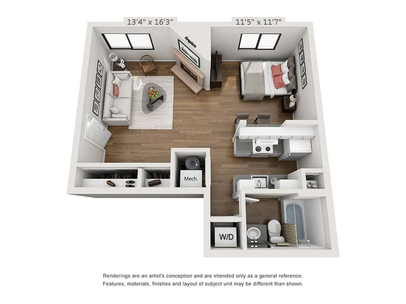 Cottage floorplan at Fielders Creek