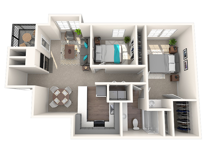 Riveridge floorplan at Passage