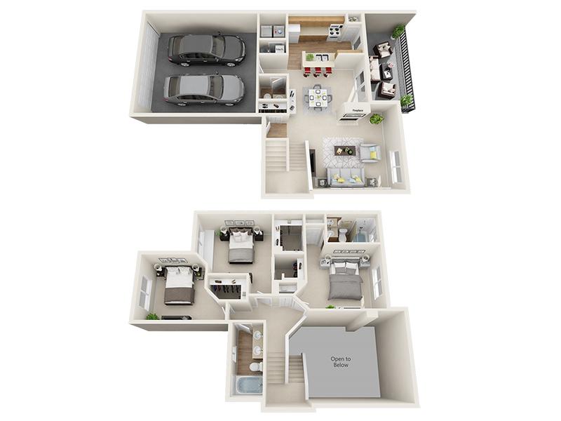 Rolling Creek floorplan at Kallisto at Bear Creek