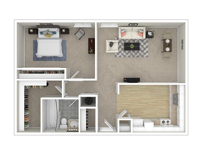 1 Bedroom 1 Bath