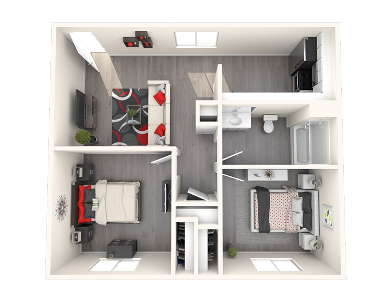 B2 floorplan at Portola at Papago