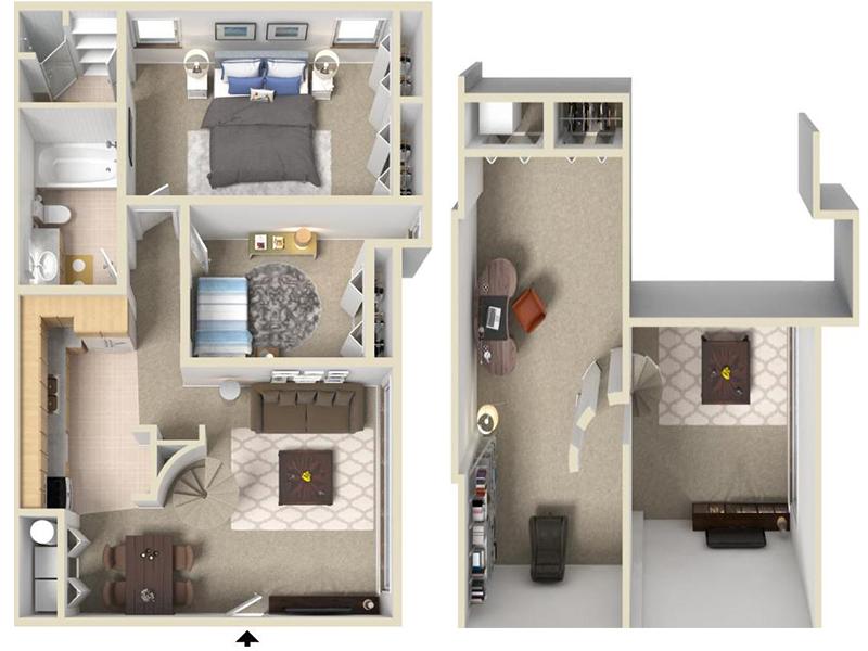 Olympus floorplan at Layton Meadows