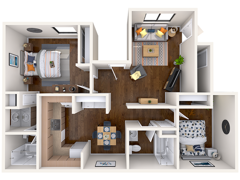 Aster floorplan at Portola West McDowell