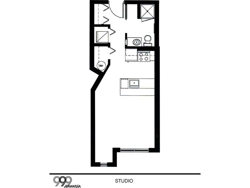 S1 floorplan at 999 Hiawatha