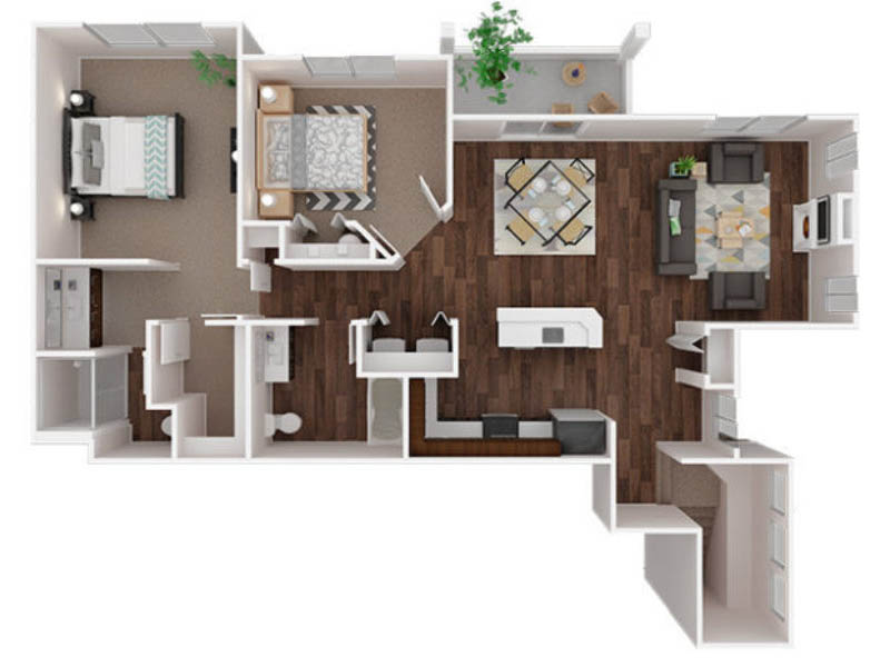 Rainier 2x2 Renovated Plus