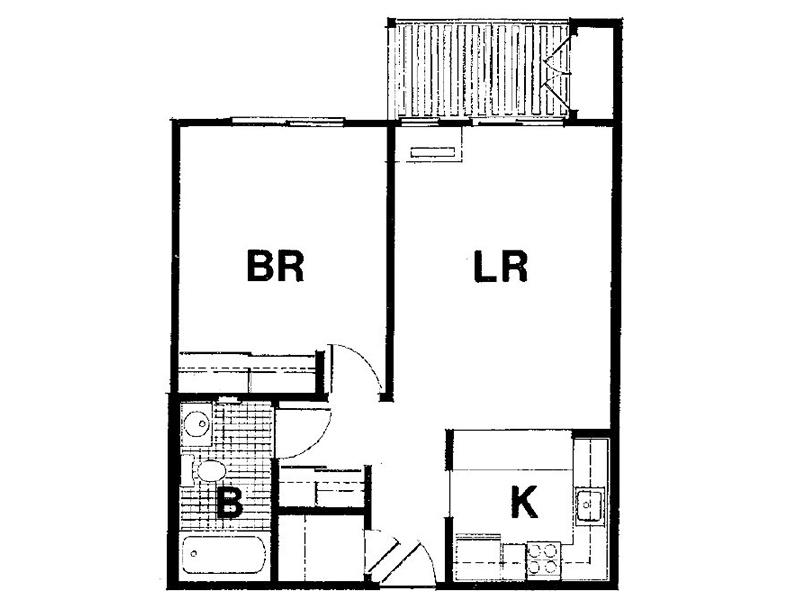 1 Bedroom 1 Bath