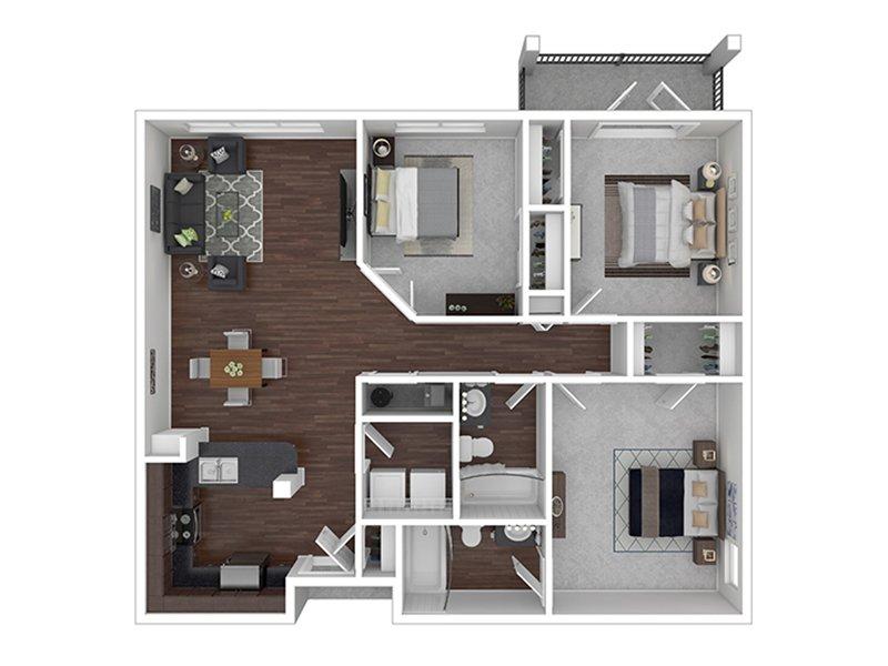 3 Bedroom 2 Bath