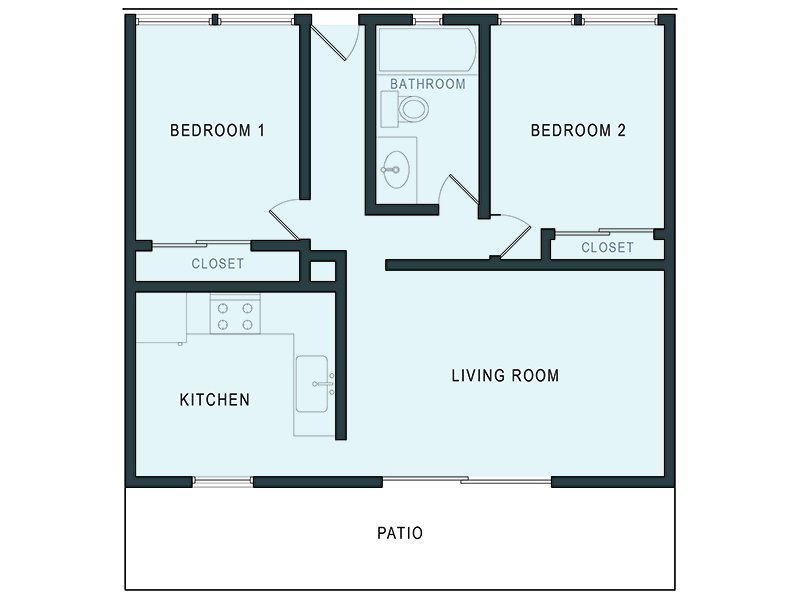 2 BEDROOM
