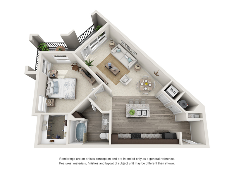 The Sewee floorplan at Atlantic on the Avenue