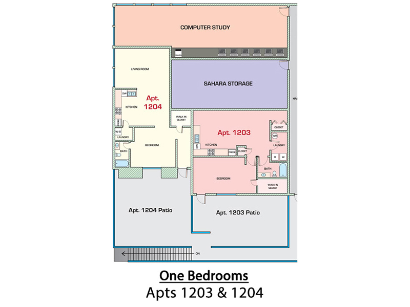 1 Bedroom 810