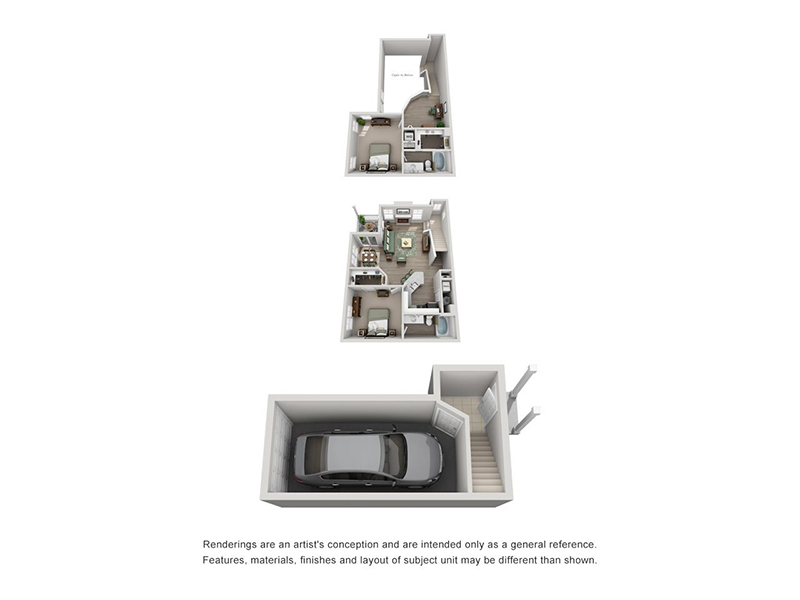 B6 floorplan at Grand Reserve of Naperville