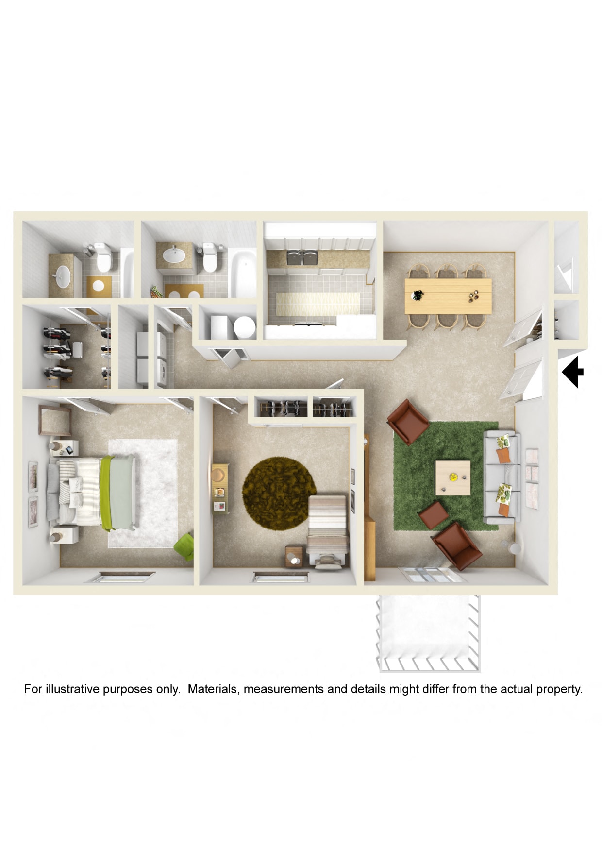 peak floorplan at Verandas at Rocky Ridge