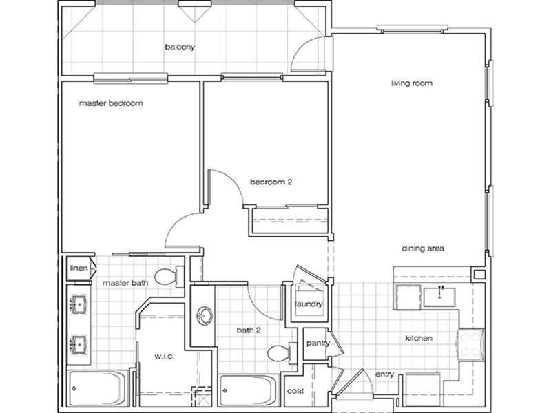 2Bedroom2BathroomC