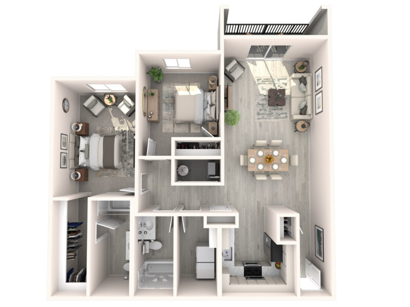 Granite floorplan at Payson Point