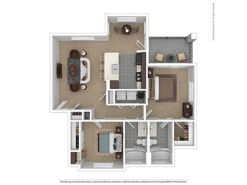 2 Bedroom 2 Bath
