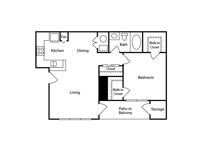 Venice floorplan at Regatta