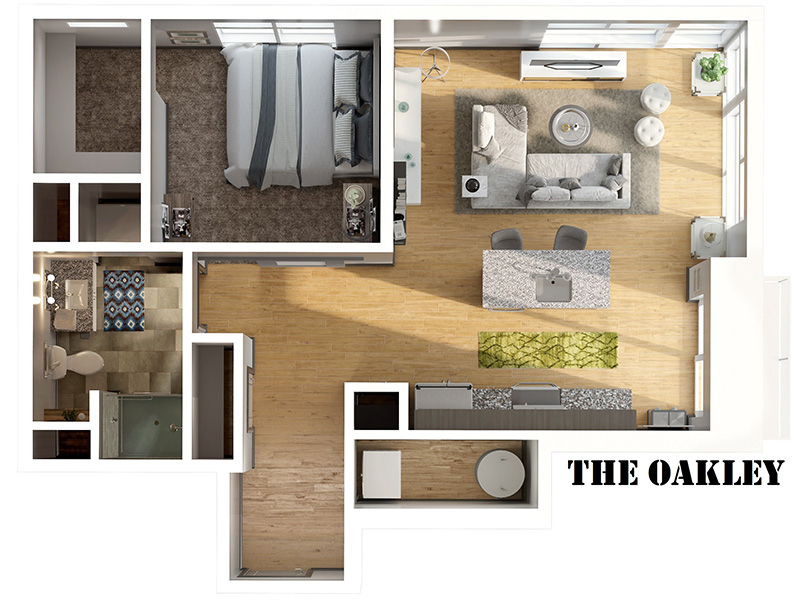 One Bed View Oakley