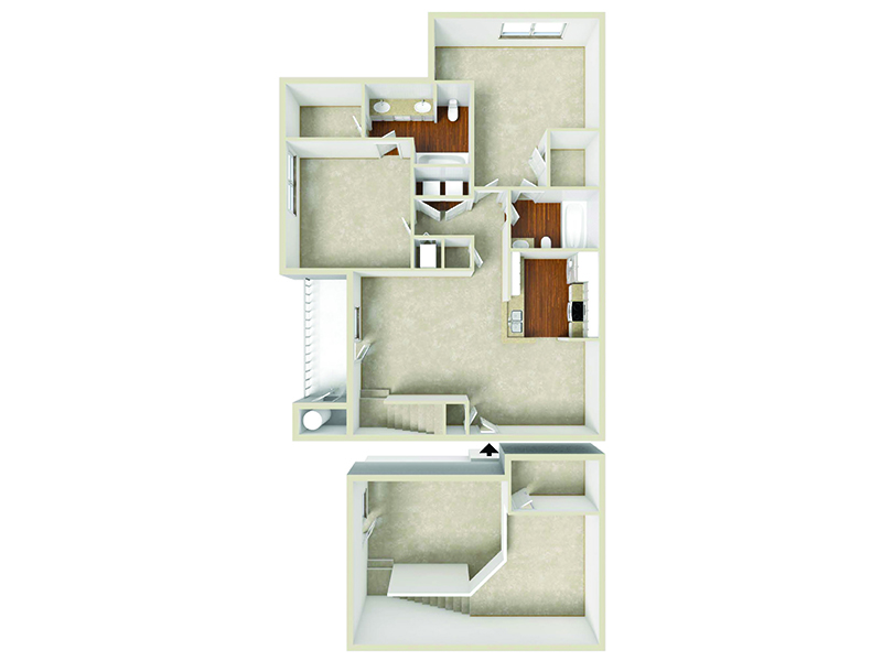 AZALEA floorplan at Inverness Lakes