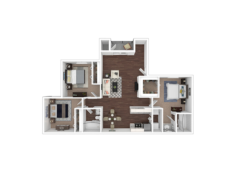 Newton Diamond floorplan at Mojave Flats