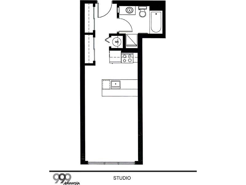 S4 floorplan at 999 Hiawatha