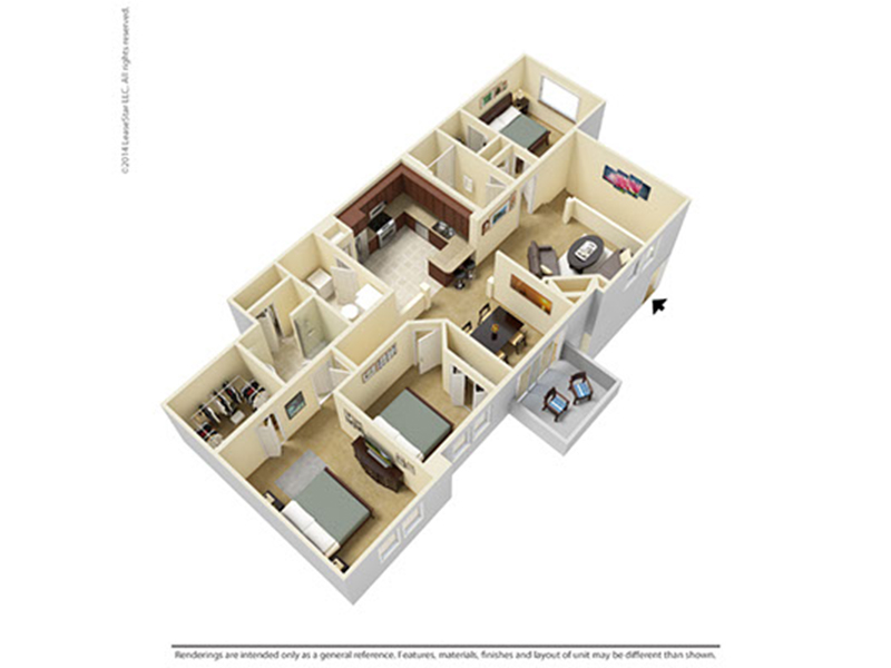 jasmine floorplan at River Run at Naperville