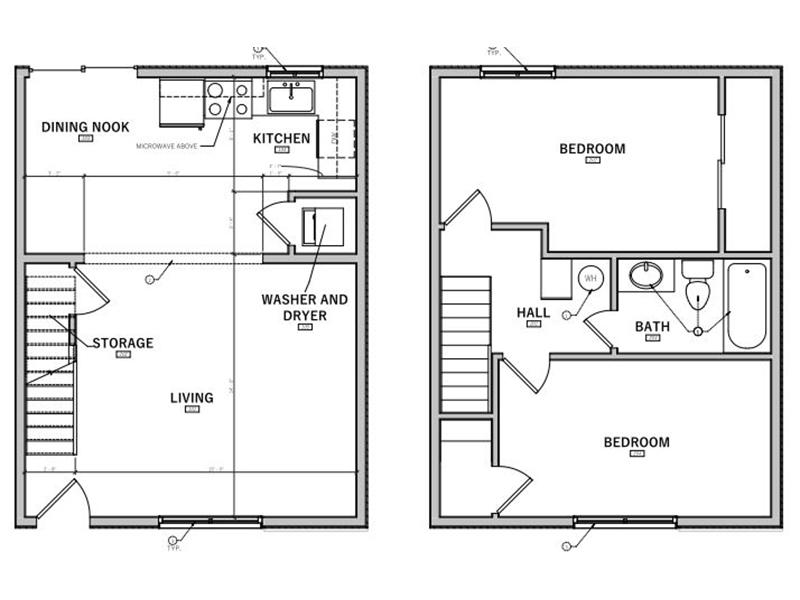 2 Bedroom 1 Bathroom