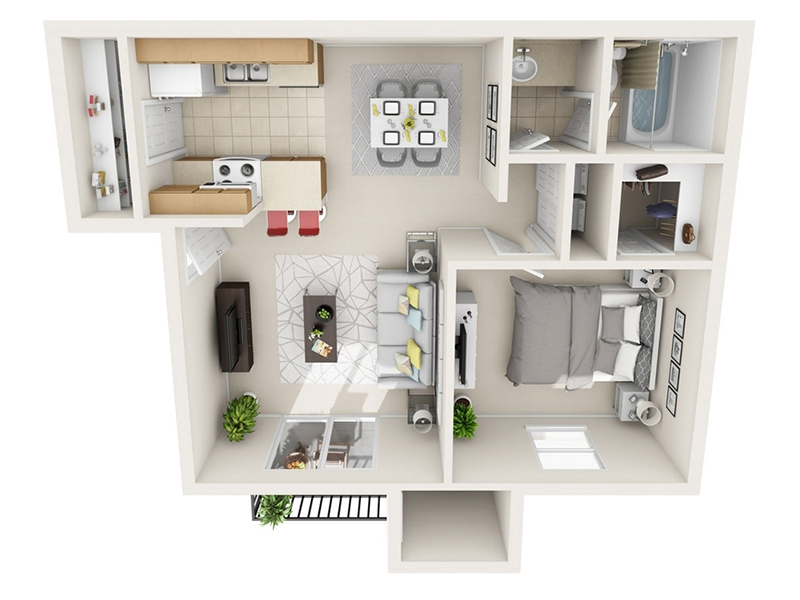 Aileron floorplan at Avia 266