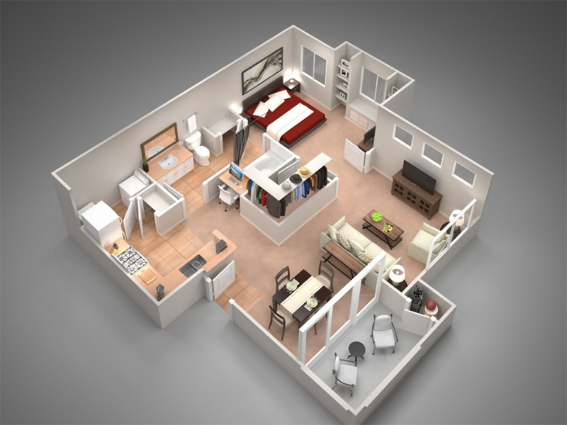 A3 floorplan at Remington Ranch