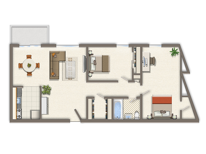 2 Bedroom
