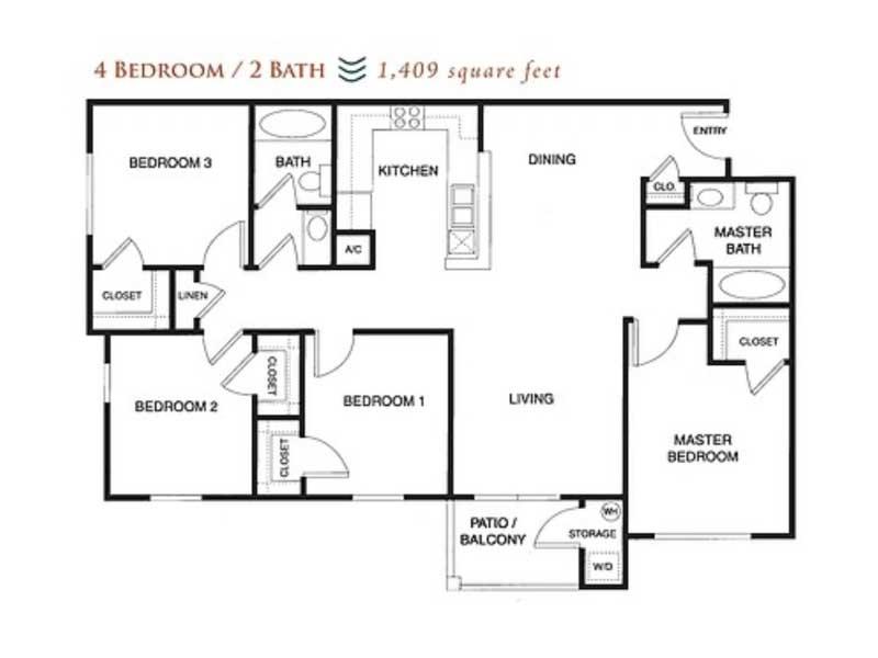 4x2 80% Income Restricted