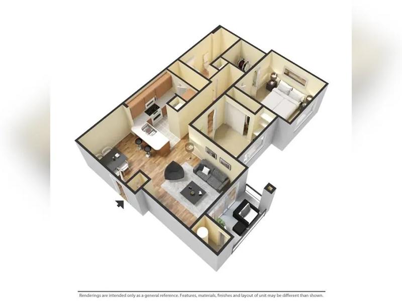 rsb1 floorplan at Rio Santa Fe