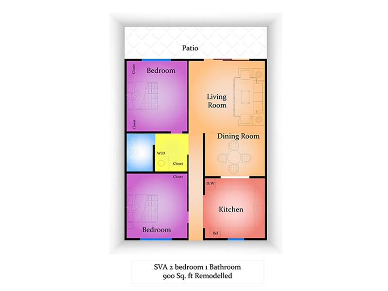 2 Bedroom