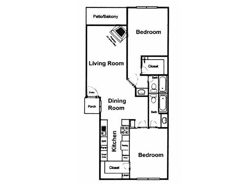 B3 floorplan at Coventry Park