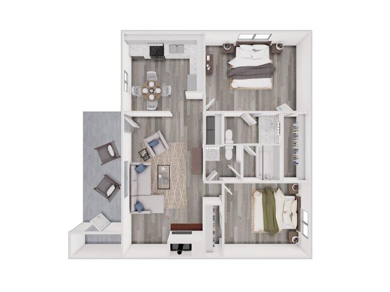 Floor Plans at Meadowlark Apartments