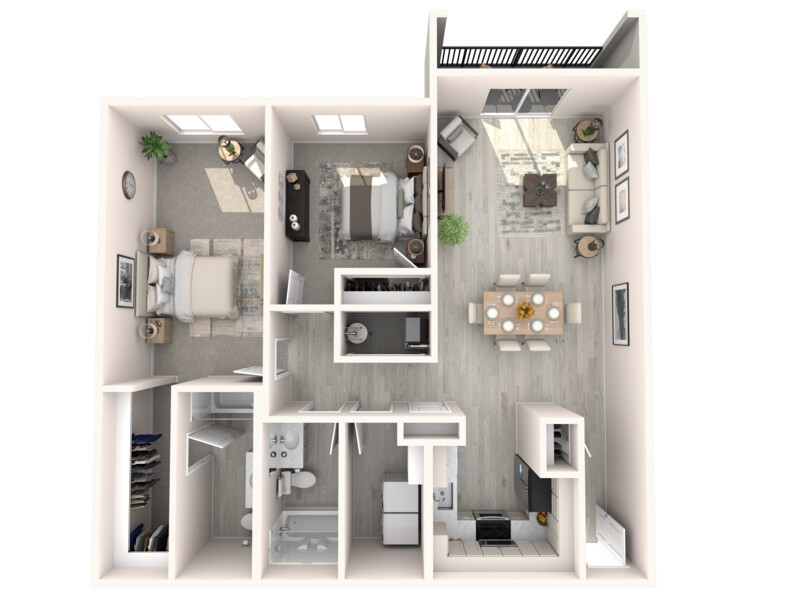 Slate floorplan at Payson Point