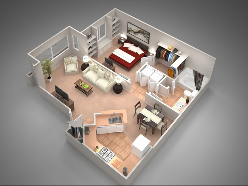 A2 floorplan at Remington Ranch