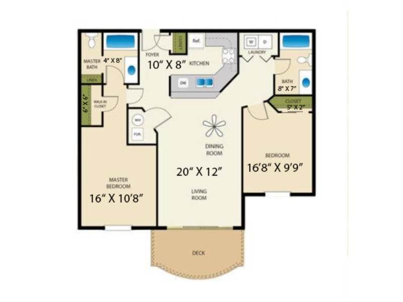 2x2 floorplan