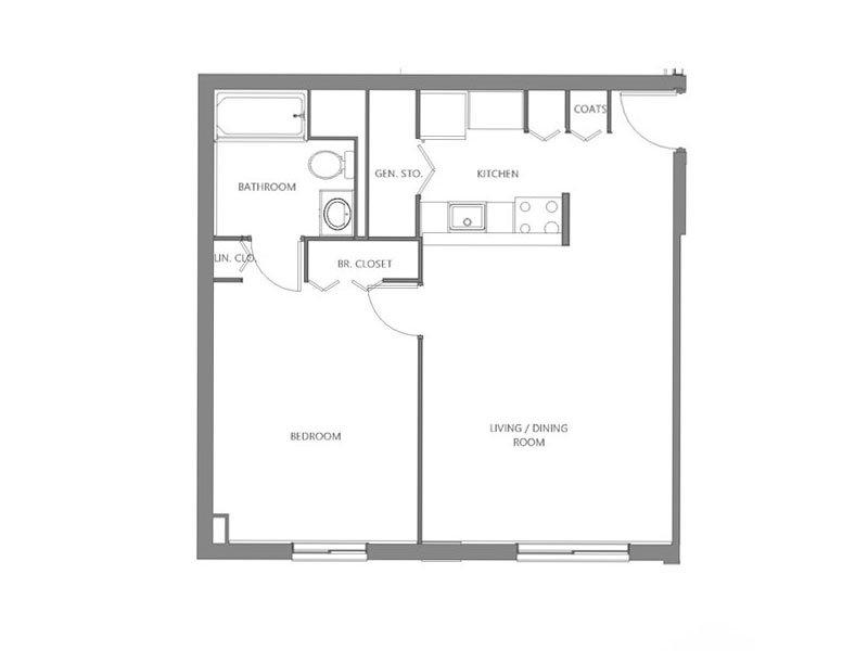 South floorplan at Centennial South