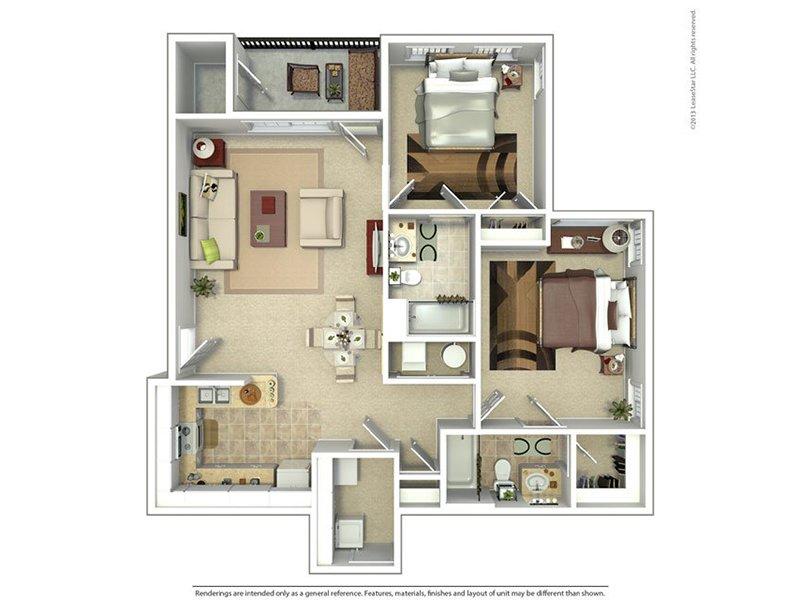 Two Bedroom Two Bath
