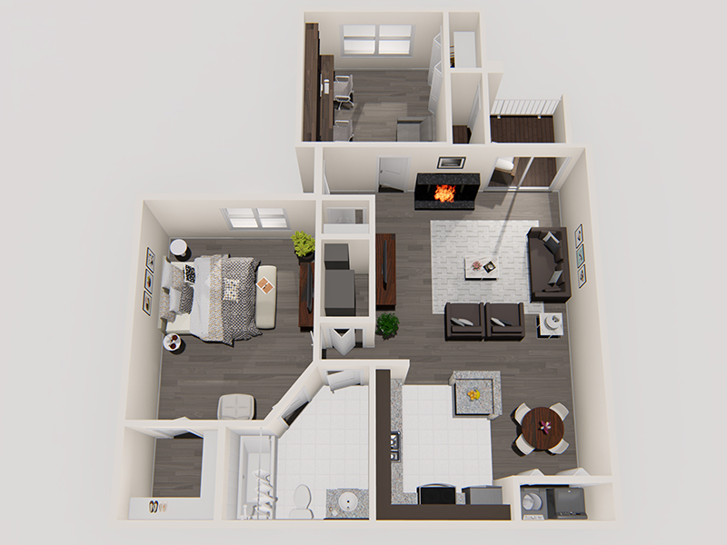 The Camelia floorplan at ACASÁ Plantations at Pine Lake