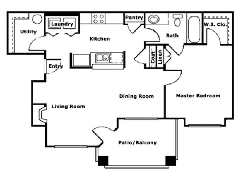 Aruba floorplan at Lindsay Palms