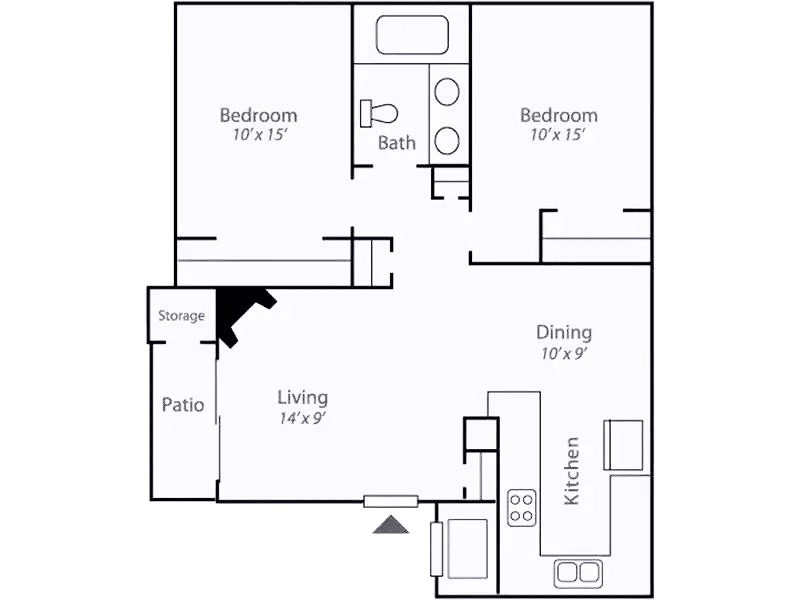 Cliffrose floorplan at Candlelight Square