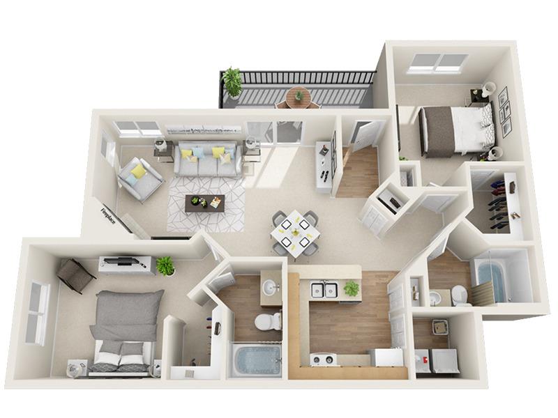 Pine Creek floorplan at Kallisto at Bear Creek